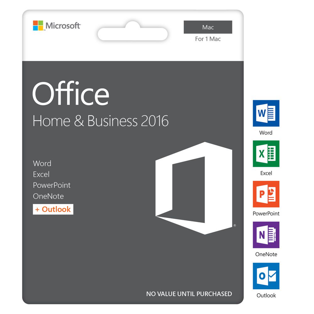 microsoft home and office 2016 for mac